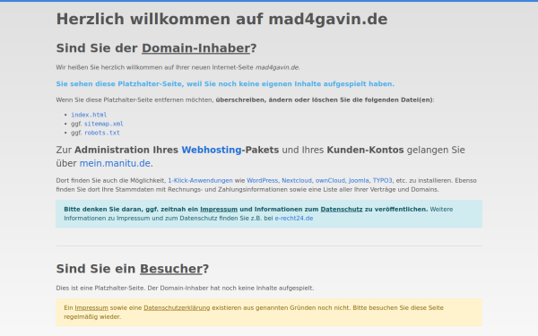 mad4gavin.de