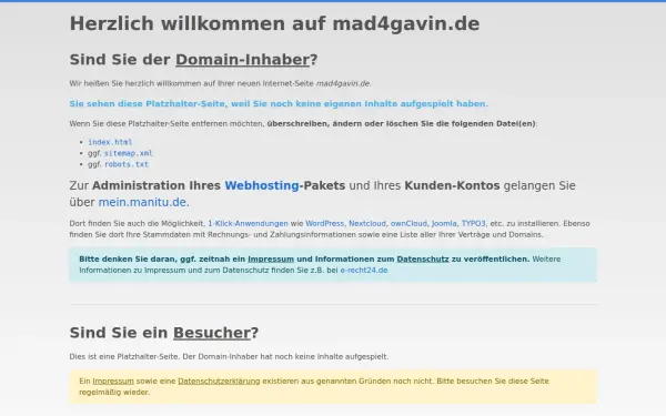 mad4gavin.de