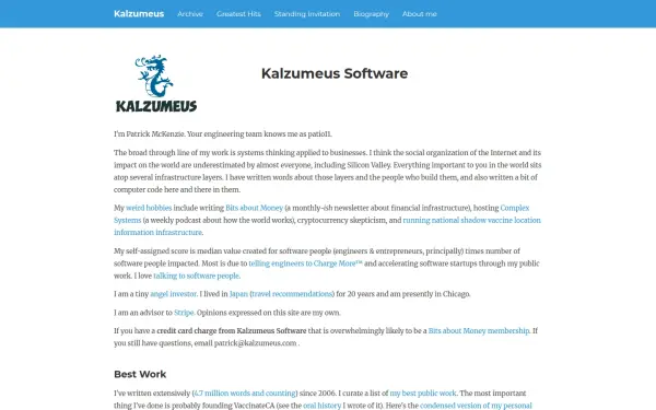 www.kalzumeus.com