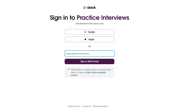 practiceinterviews.slack.com