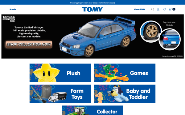 us.tomy.com