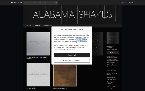 alabamashakes.bandcamp.com