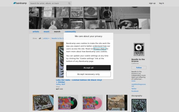 needletothegroove.bandcamp.com