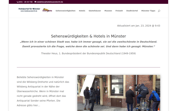 www.hotelmuenster24.de