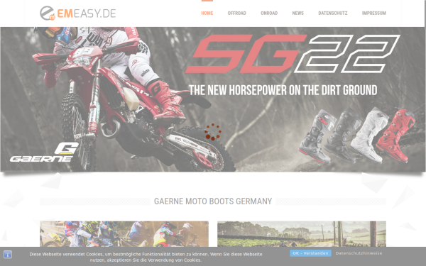 gaerne-moto-boots-germany.de