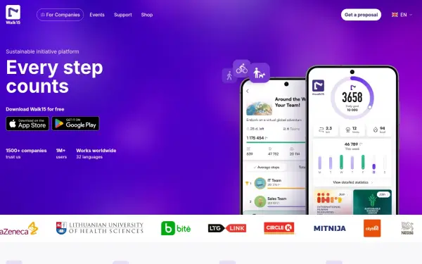 www.walk15.app