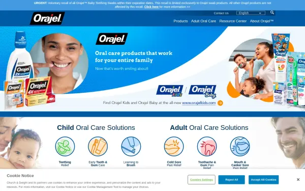 www.orajel.com