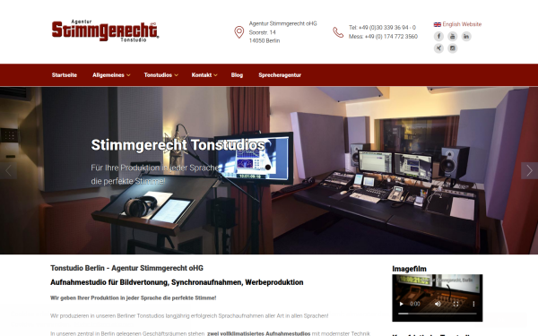 www.tonstudio-stimmgerecht.de