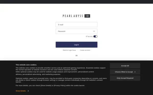 account.pearlabyss.com