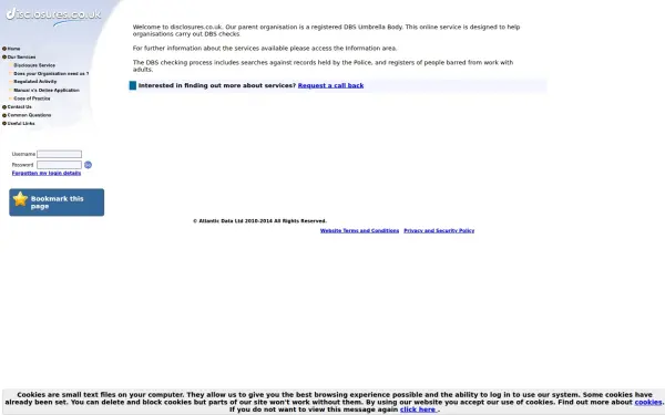 www.disclosures.co.uk