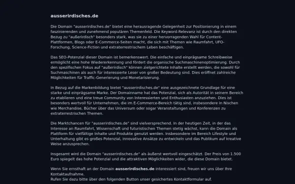 ausserirdisches.de