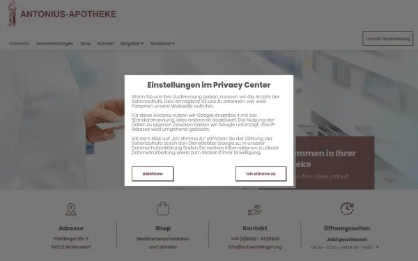 www.antonius-apotheke-wallersdorf.de