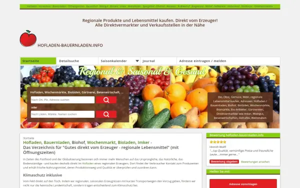 www.hofladen-bauernladen.info