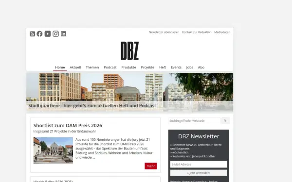 www.dbz.de