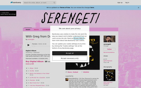 serengeti.bandcamp.com