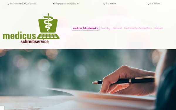 www.medicus-schreibservice.de