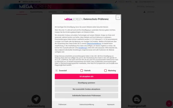 mega-screen.com