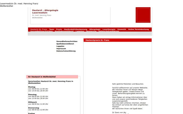 www.hautarztpraxis-dr-franz.de