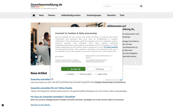 www.gewerbeanmeldung.de