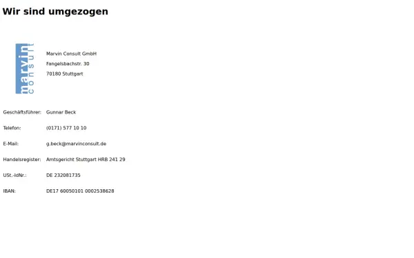marvinconsult.de