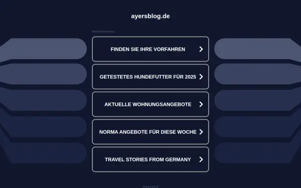 ayersblog.de