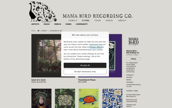 tunes.mamabirdrecordingco.com