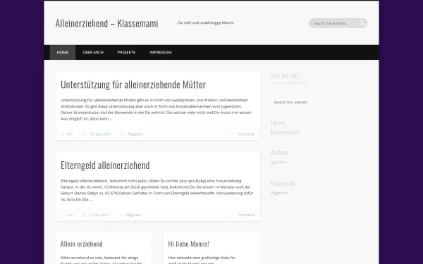 www.alleinerziehend-klassemami.de
