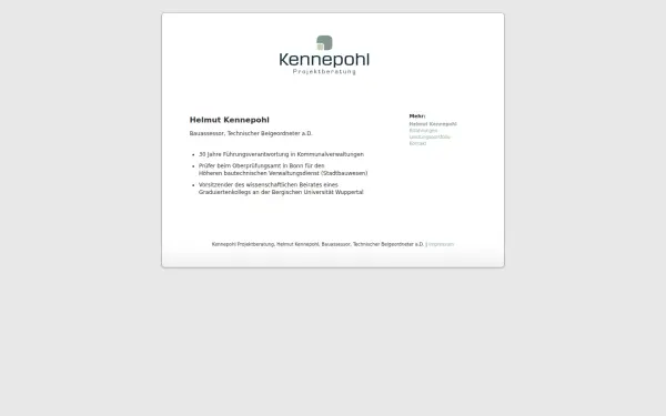 www.helmut-kennepohl.de