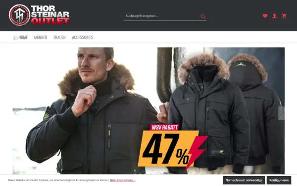www.thorsteinar-outlet.de
