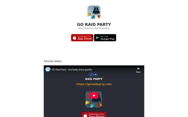 goraidparty.com