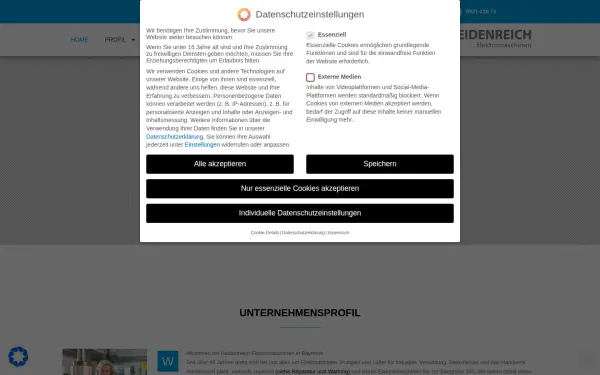 heidenreich-elektromaschinen.de