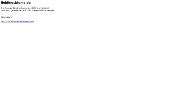 lieblingsblume.de