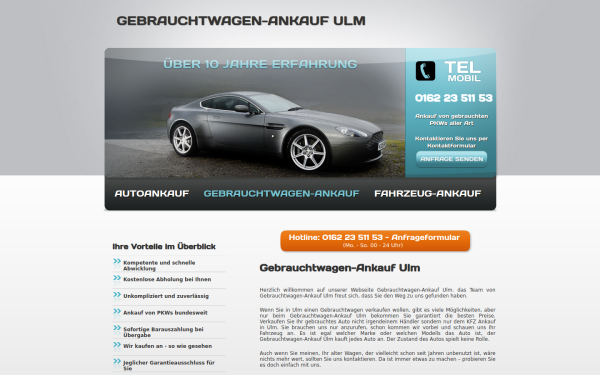 gebrauchtwagen-ankauf-ulm.de