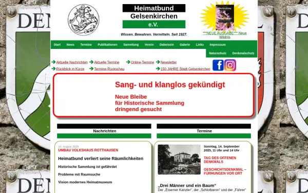 heimatbund-gelsenkirchen.de