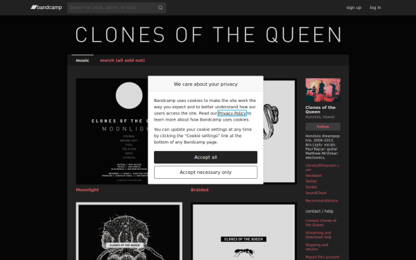 clonesofthequeen.bandcamp.com