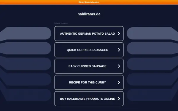 haldirams.de