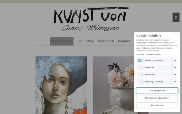 www.kunstvonconnialtmann.de