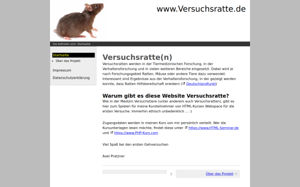 www.versuchsratte.de