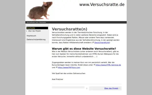 www.versuchsratte.de