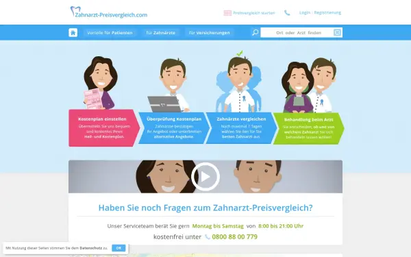 www.zahnarzt-preisvergleich.com