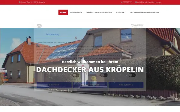 www.dachdecker-kloecking.de