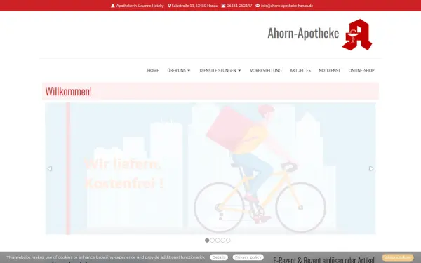 www.ahorn-apotheke-hanau.de