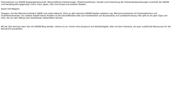 aseaninfo.de