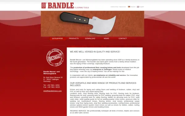 bandleknives.com