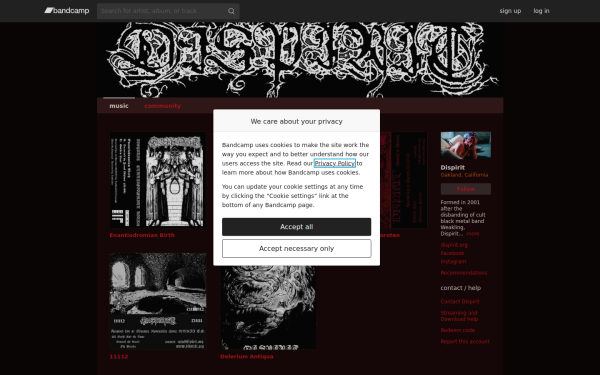 dispirit.bandcamp.com