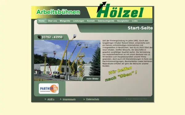 arbeitsbuehnen-hoelzel.de