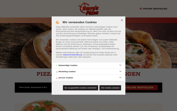 www.harryspizza.de