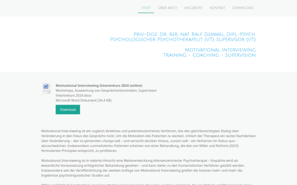 www.motivationalinterviewing.de
