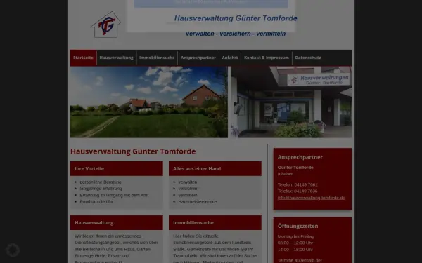 hausverwaltung-tomforde.de