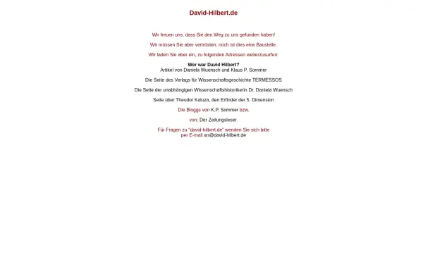 david-hilbert.de